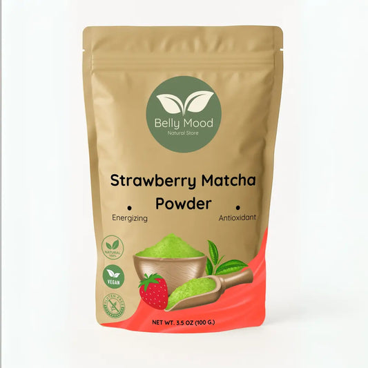 Belly Mood - Strawberry Matcha 